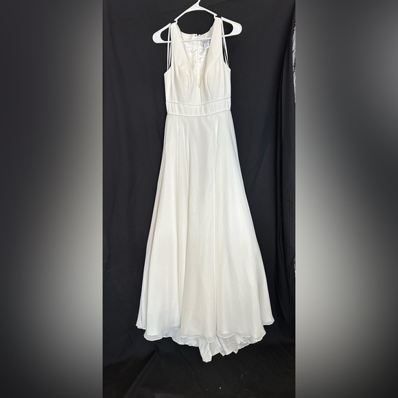 Mac Duggal 55272 NWOT LAYERED TULLE CHIFFON BALL GOWN - Picture 4 of 6